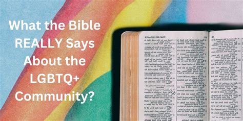 gay in the bible|Commentary: What the Bible really says about LGBTQ+ Persons.